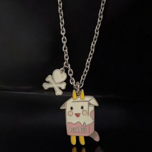 Tokidoki Pink Latte Rare Vintage Necklace